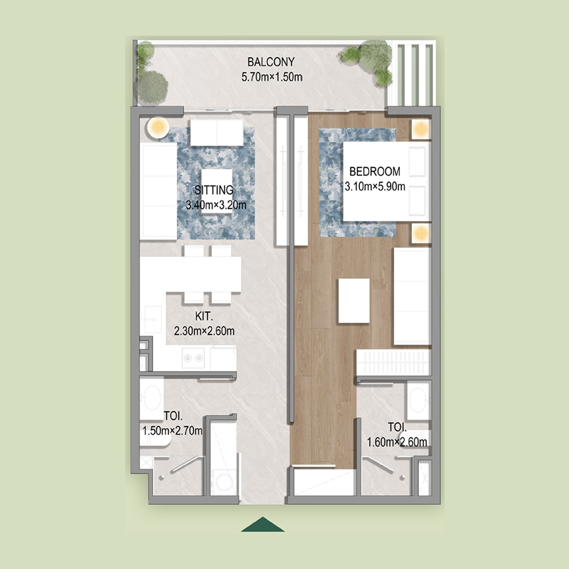 1 Bedroom